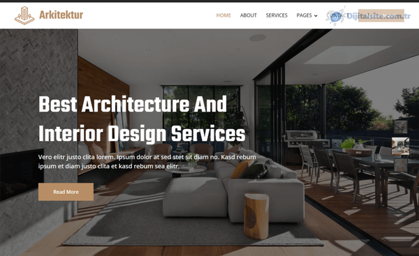 Arkitektur – Responsive HTML5 Bootstrap 5 Architecture Template