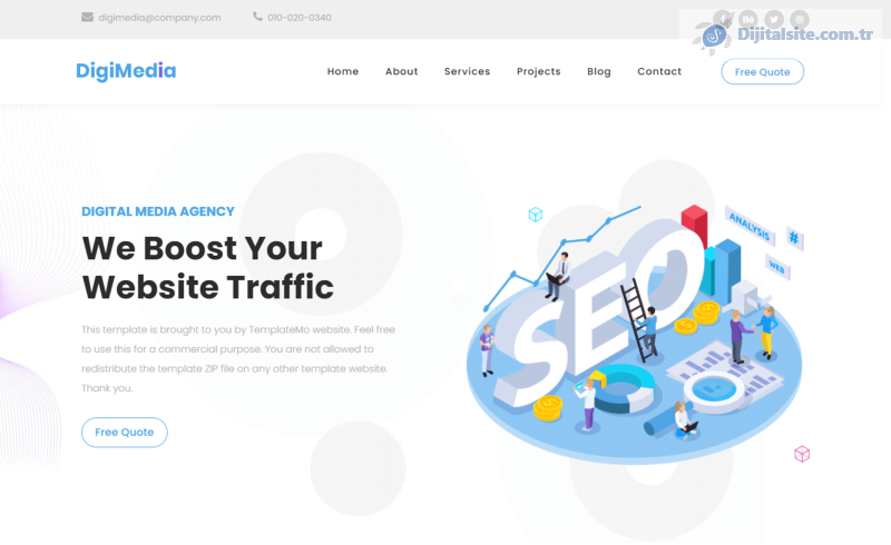 Digimedia – Bootstrap 5 HTML5 Digital Marketing Template