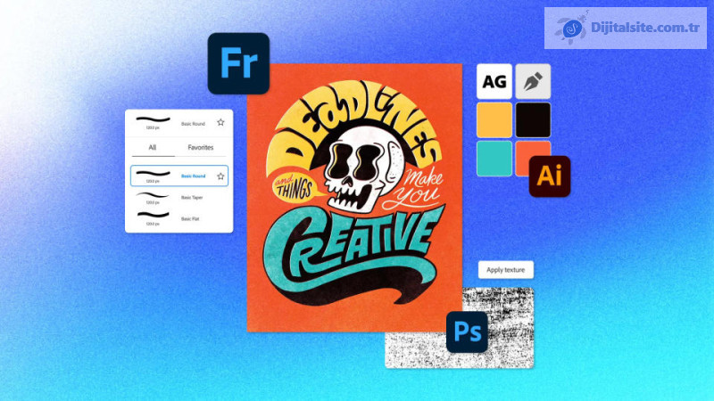 Adobe Fresco'nun daha önce ücretli olan özellikleri artık herkes için ücretsiz
