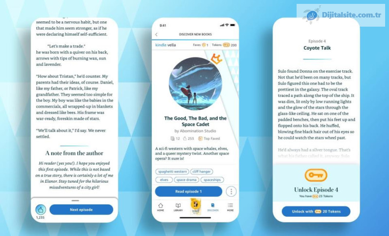Amazon, Kindle Vella seri hikaye platformunu Şubat 2025'te kapatıyor