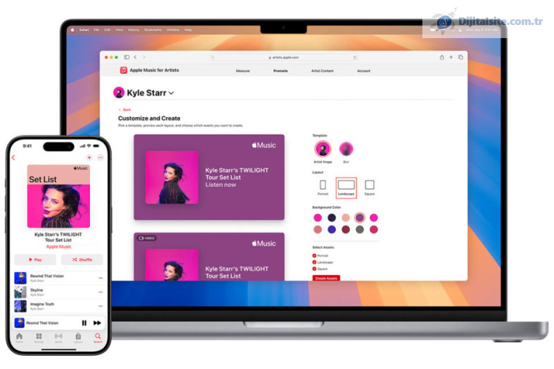 Apple Music, sanatçıların konser set listelerini çalma listelerine dönüştürmesine yardımcı oluyor