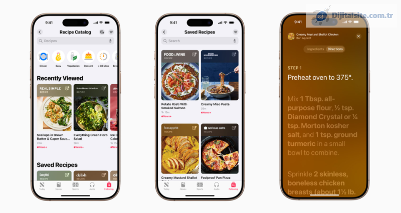 Apple, News+'a on binlerce tarif ekliyor