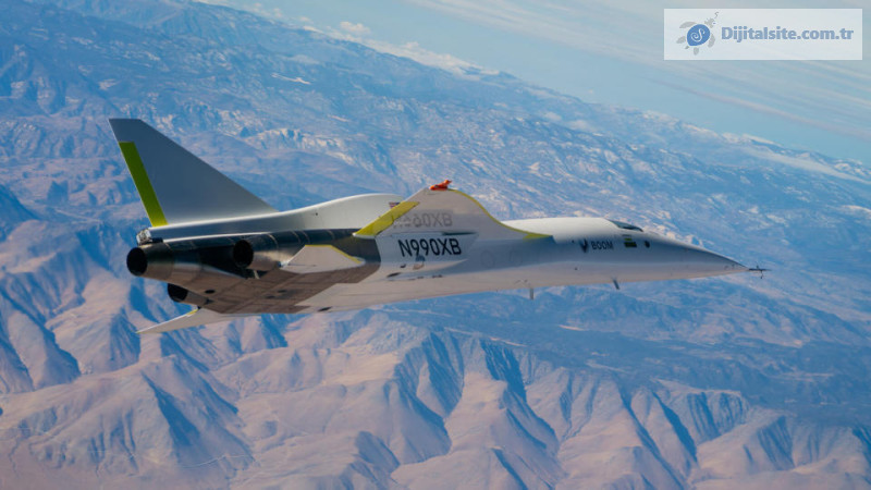 Boom'un XB-1 jeti ilk kez ses hızını aştı