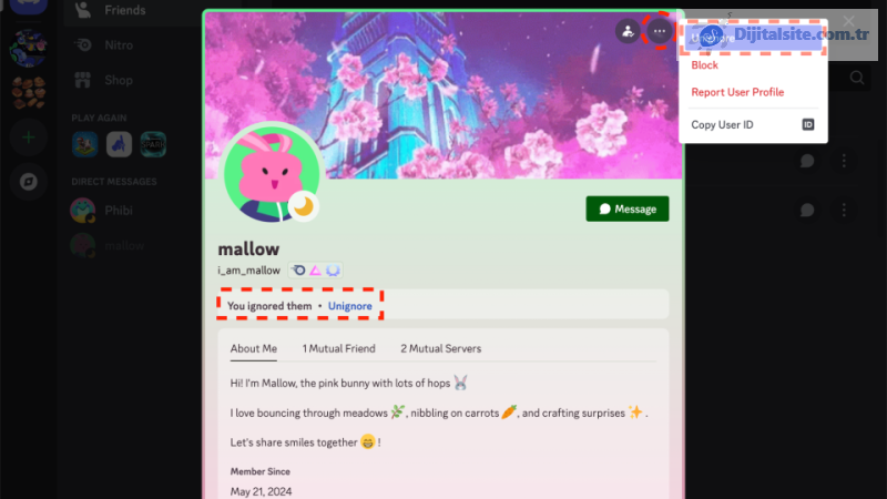 Discord, kullanıcıları engellemek yerine görmezden gelme özelliğini tanıttı