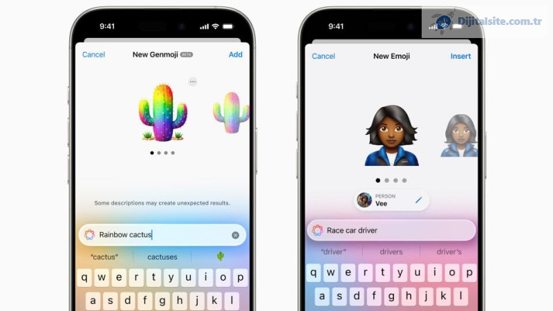 Kendi özel emojilerinizi oluşturmak için Genmoji nasıl kullanılır