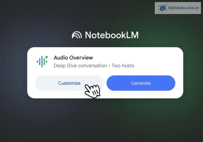 Google NotebookLM, iyileştirilmiş ses ve arka plan dinleme özelliği ekliyor