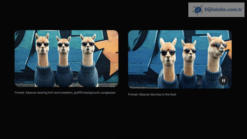 Google'ın üretken yapay zeka video modeli özel önizlemede kullanılabilir