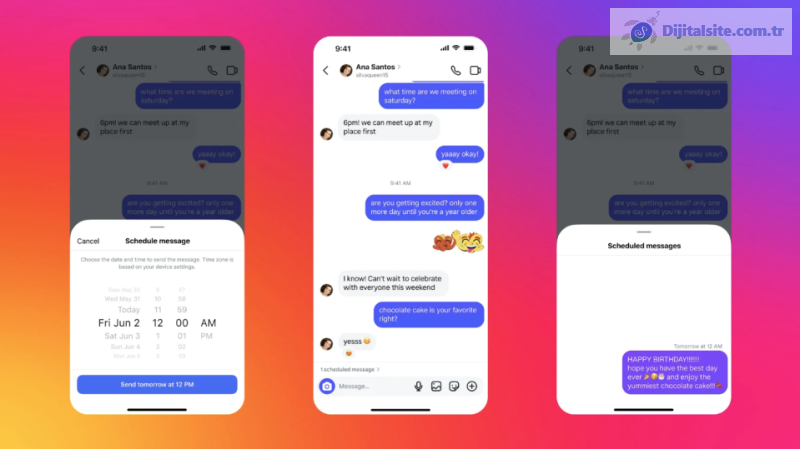 Instagram son güncellemede bir dizi yeni DM özelliği ekliyor