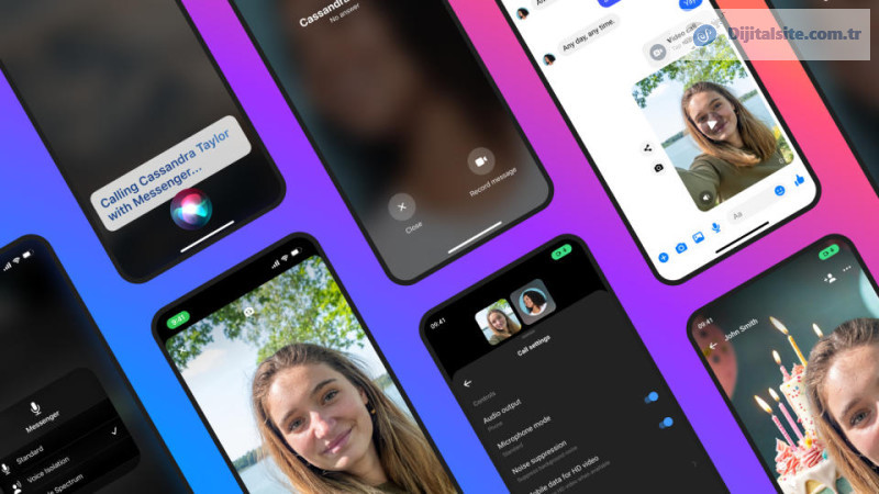 Meta'nın Messenger Arama için en son özellikleri arasında AI arka planları da yer alıyor