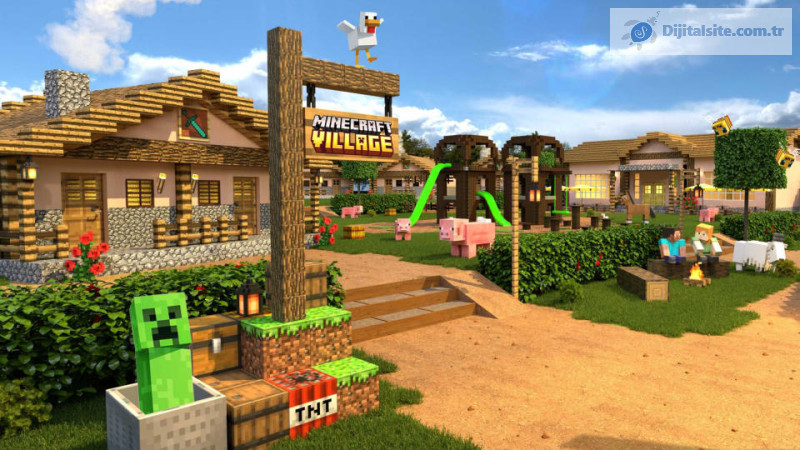 Minecraft kendi tema parklarına kavuşuyor