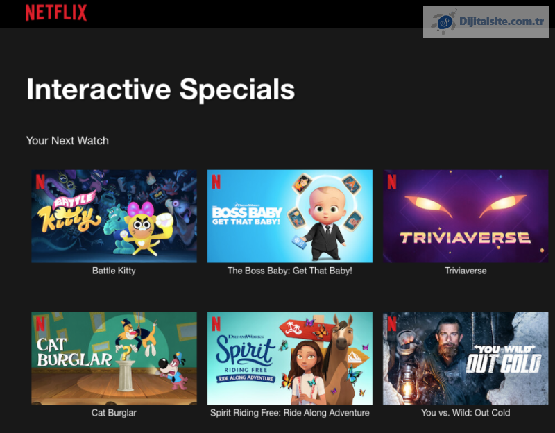 Netflix etkileşimli içeriğinin çoğunu kaldırıyor