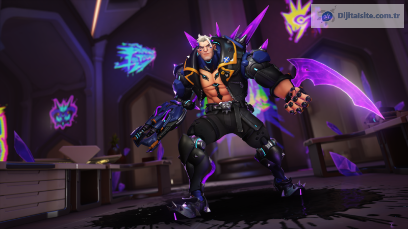 Overwatch'ın yeni kahramanı, beklediğiniz dikenli İskoç Hazard