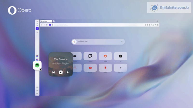 Spotify artık Opera One tarayıcısının varsayılan müzik çaları