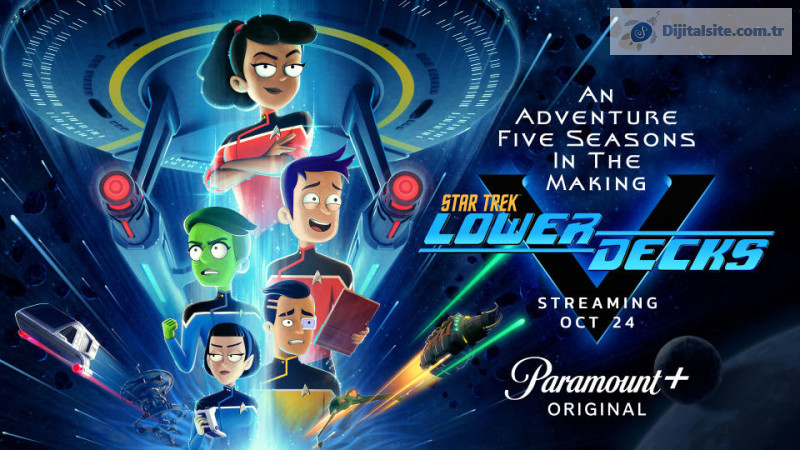 Star Trek: Lower Decks beşinci sezon, 24 Ekim Perşembe günü Paramount+'a gelecek