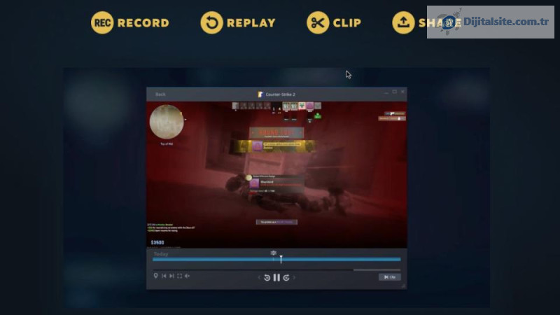 Steam'in oyun kaydedicisi artık herkesin kullanımına sunuldu