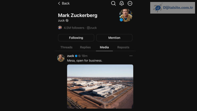 Threads'e özel bir medya sekmesi ve fotoğraf etiketleme özelliği ekleniyor