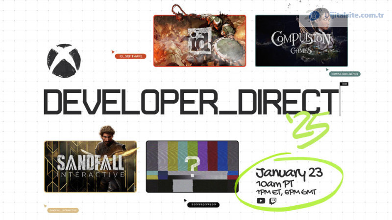 Bir sonraki Xbox Developer Direct gösterimi 23 Ocak'ta yapılacak