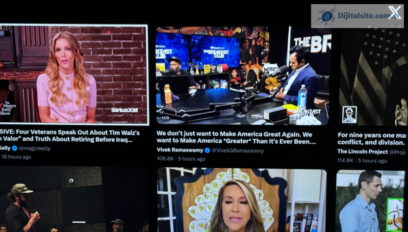 X TV uygulaması gerçekten berbat video önerileri sunuyor.